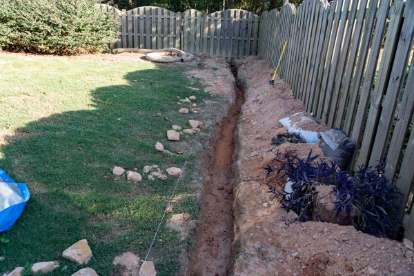 Trench Drain Installation in Sumter