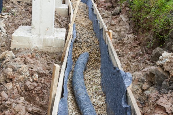 French Drain Installation in Sumter